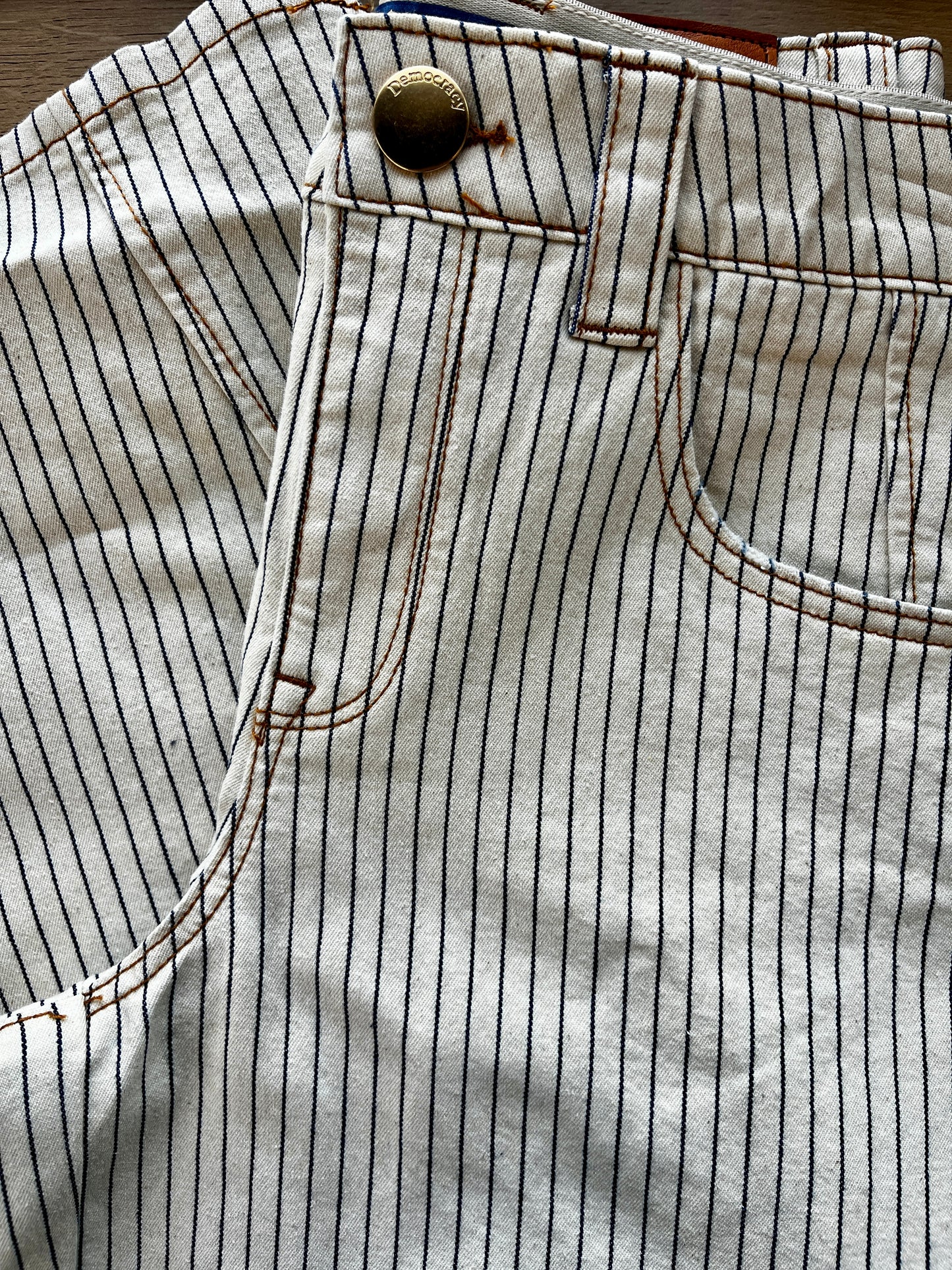 Democracy Savannah Stripe Denim