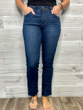 Democracy Ady Dark Wash Straight Leg Jeans