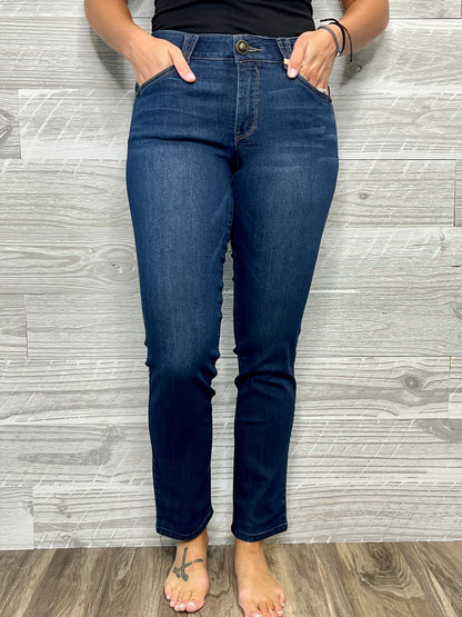 Democracy Ady Dark Wash Straight Leg Jeans