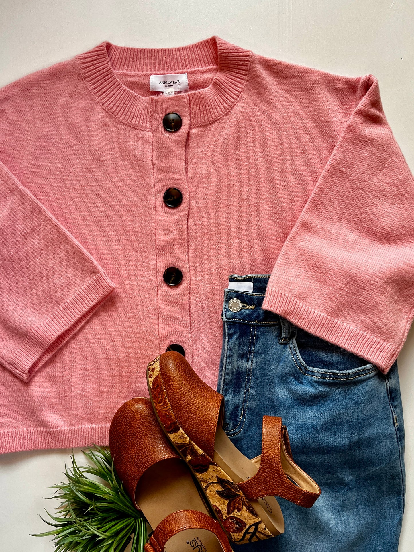Annie Pink Cardigan
