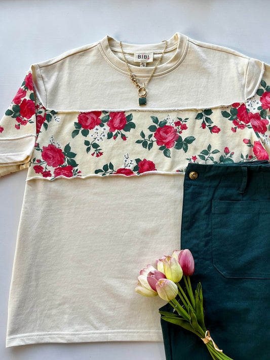 Shasta Floral Crewneck