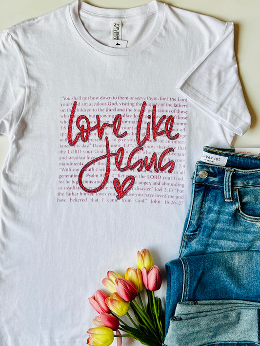 Love Like Jesus Graphic Tee