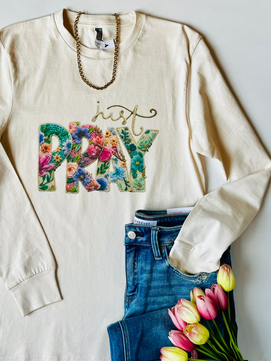 Just Pray Graphic Tee