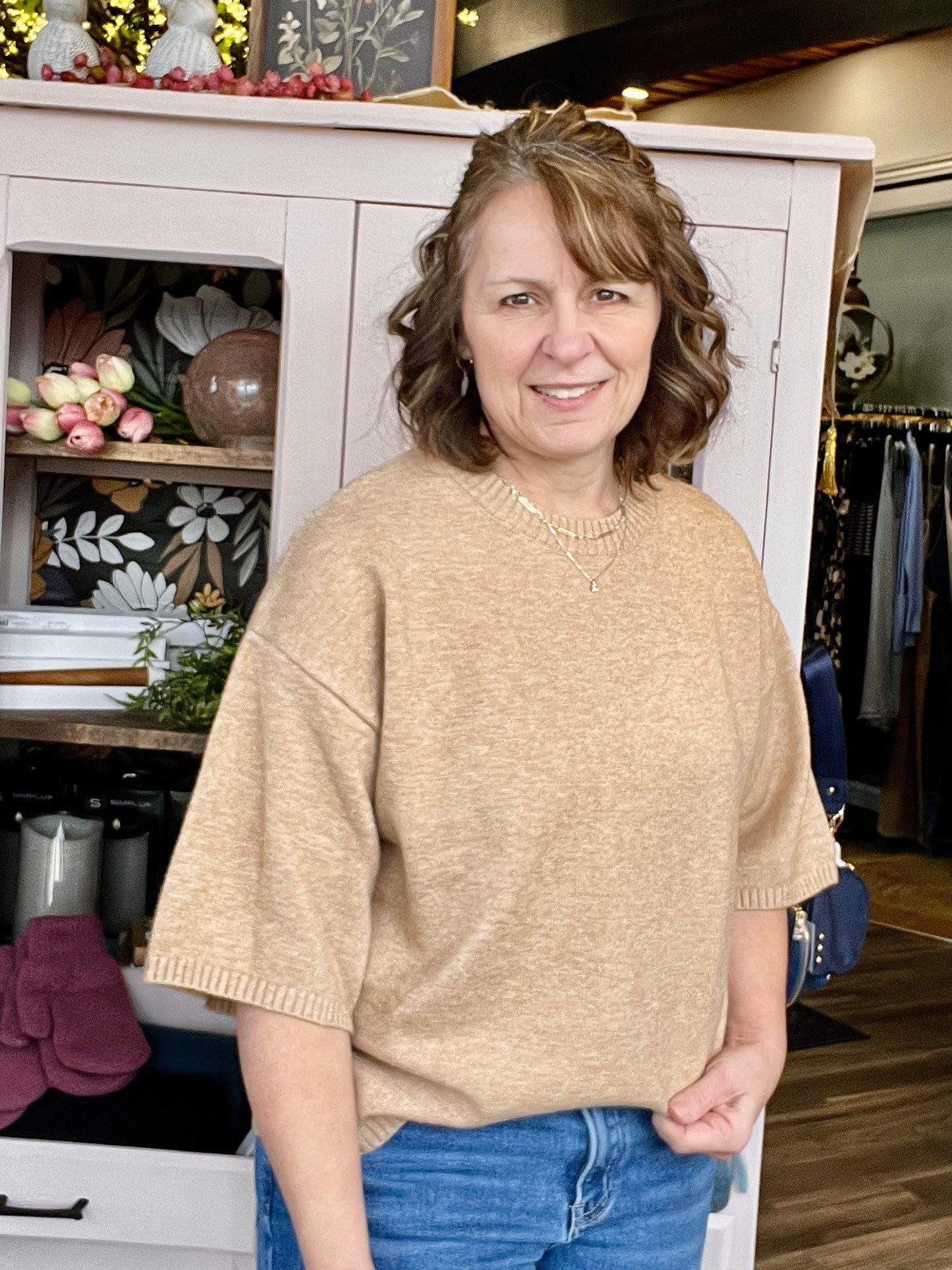 Toni Relaxed Sweater Top