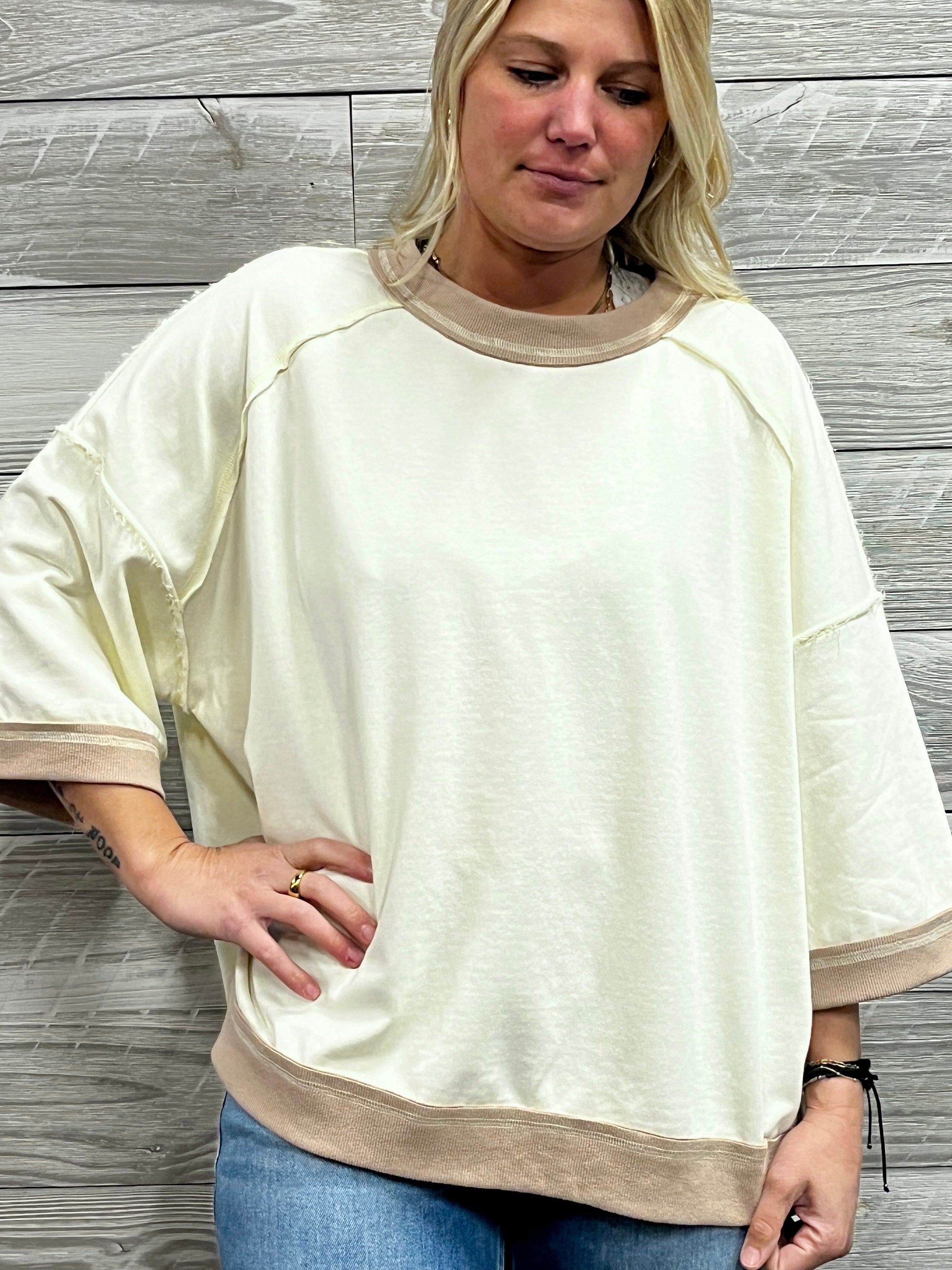 Toby Oversized Top
