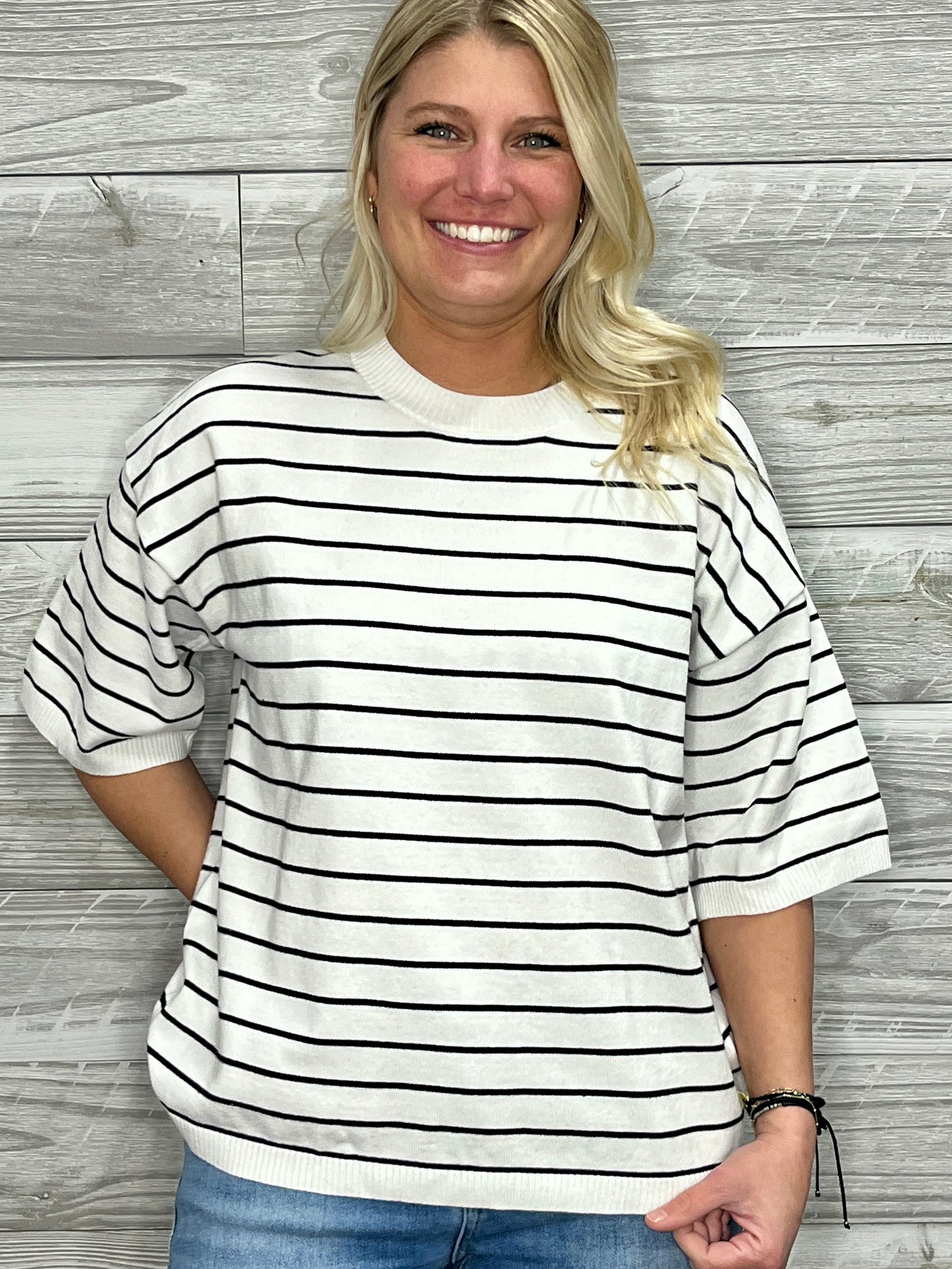Kennedi Striped Sweater