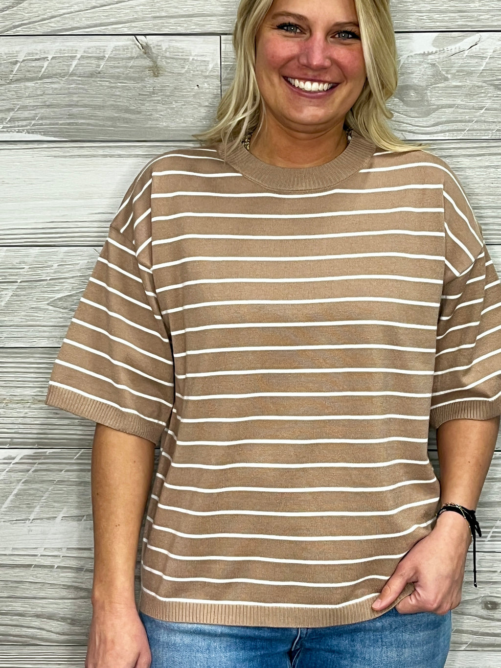 Kennedi Striped Sweater