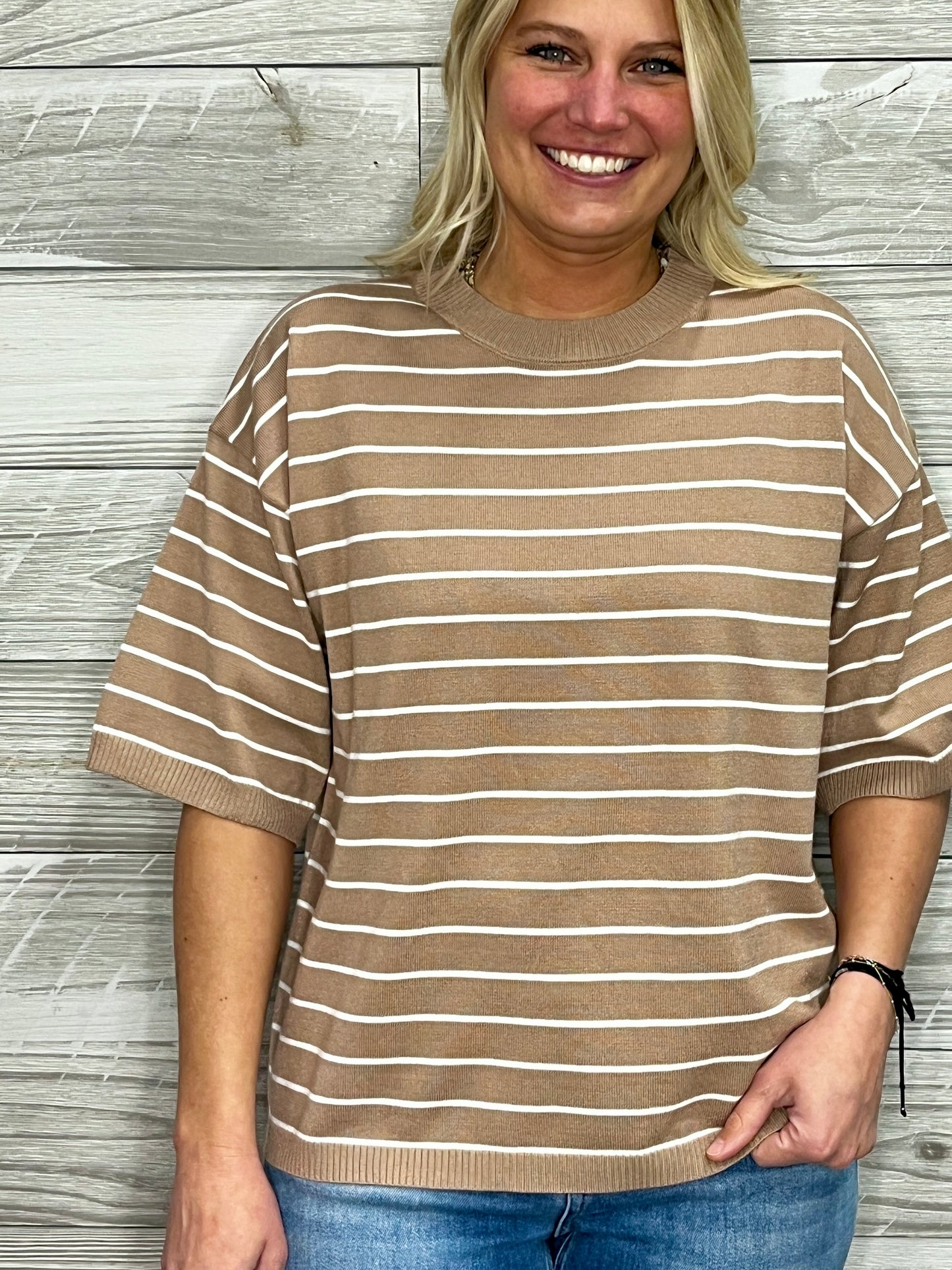 Kennedi Striped Sweater