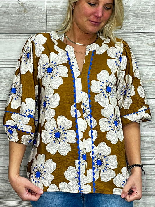 Robbi Floral Blouse