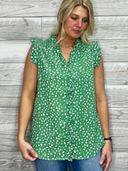 Frannie Smocked Top