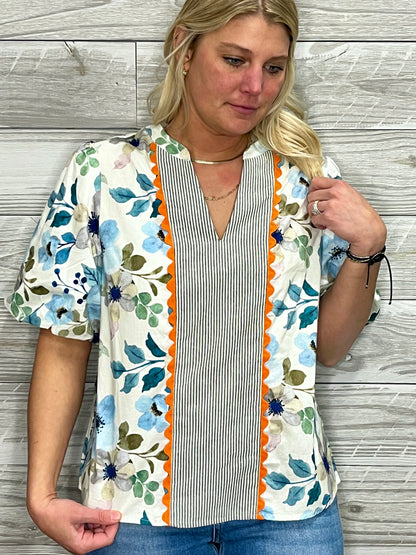 Delilah Floral Top