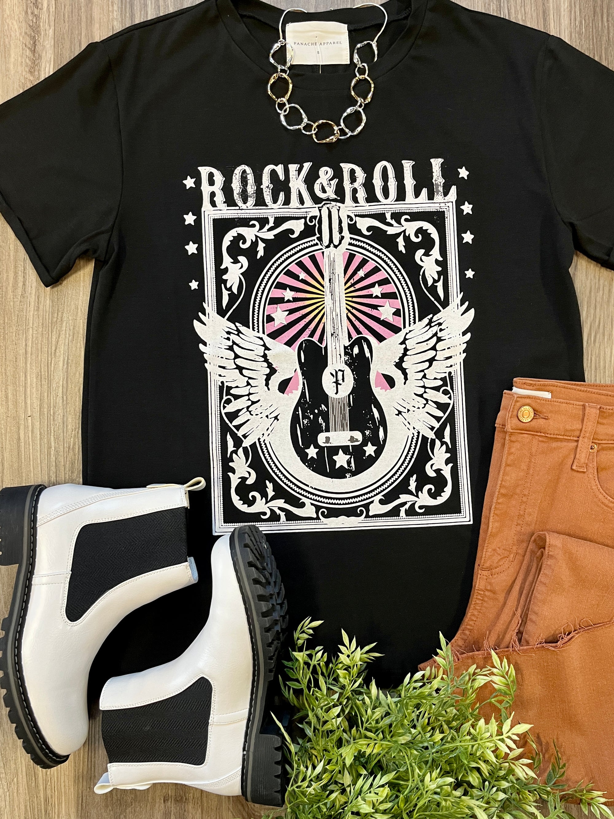 Rock and Roll Graphic Tee