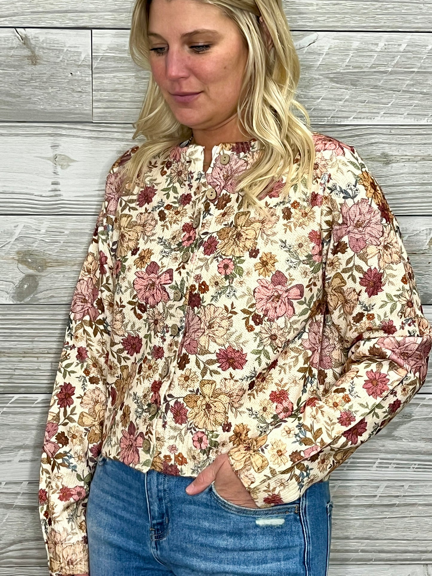 Naomi Floral Cardigan