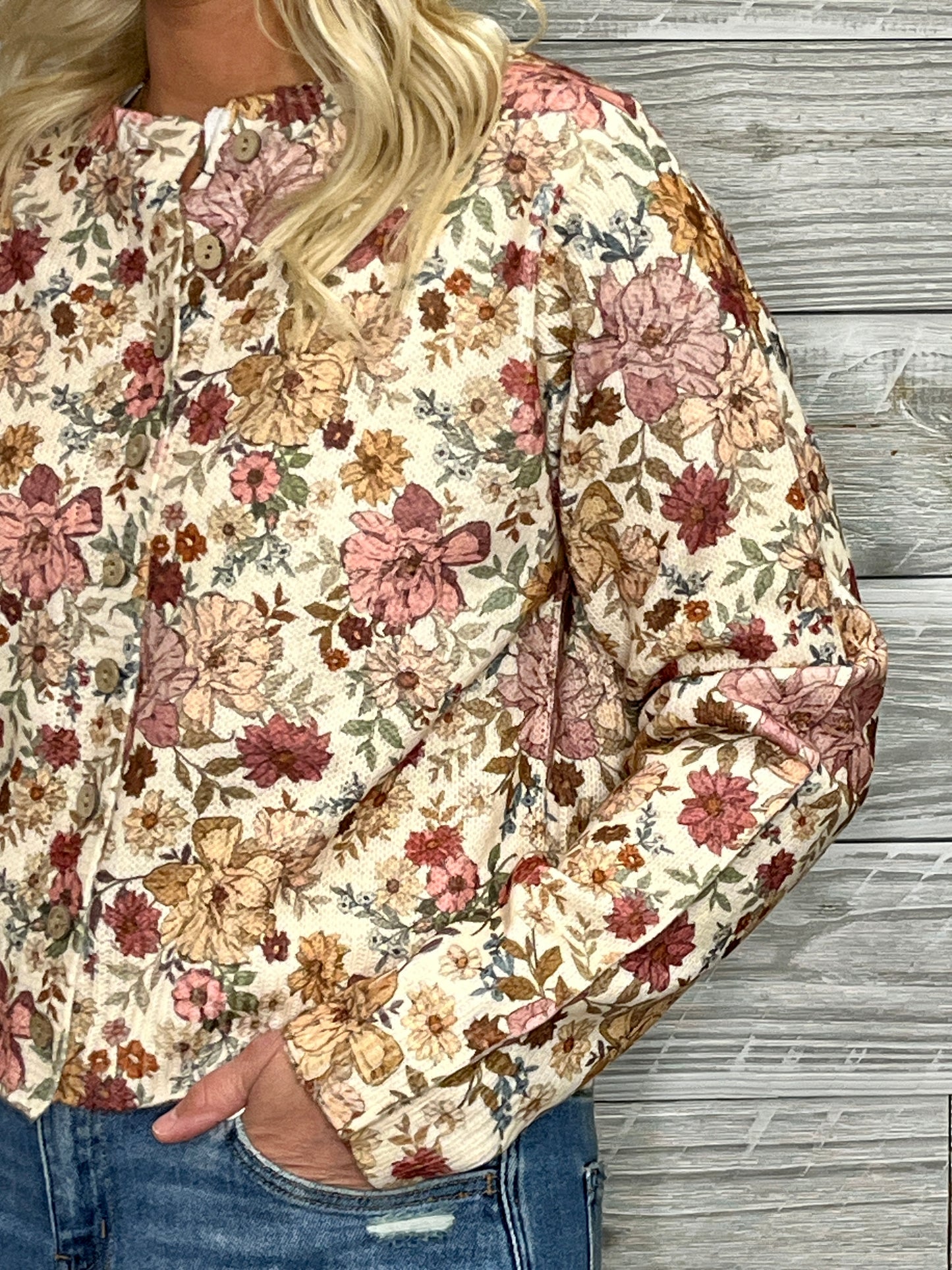 Naomi Floral Cardigan