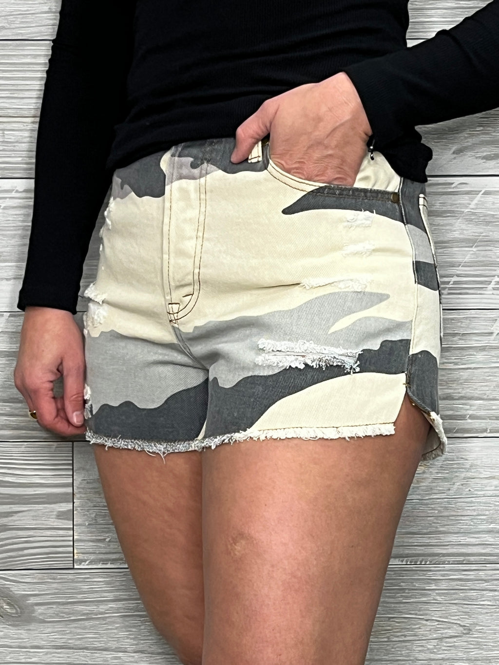 Candace Camo Short