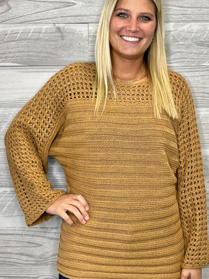 Carolina Camel Sweater