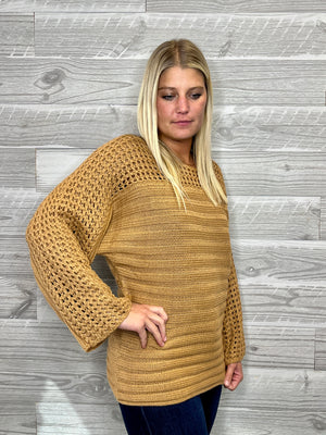 Carolina Camel Sweater