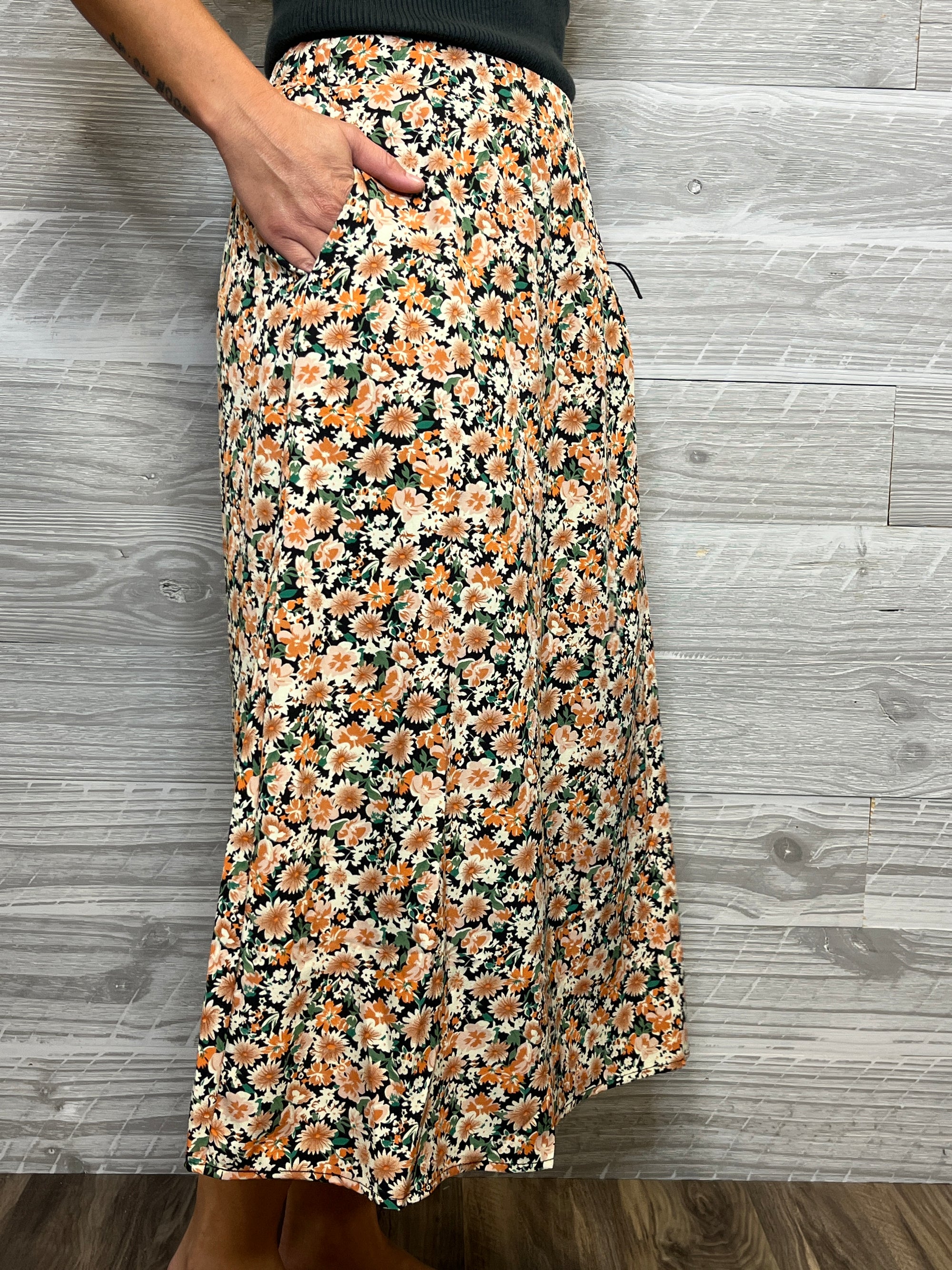 Felicia Floral Midi Skirt