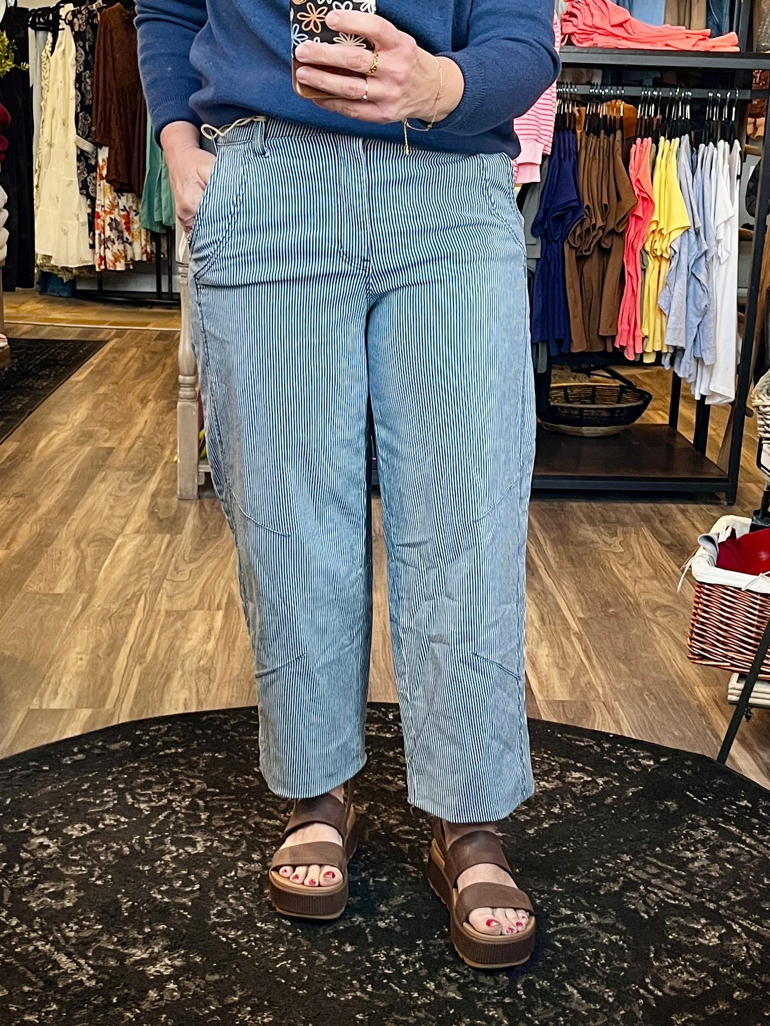 Charlie Stripe Denim