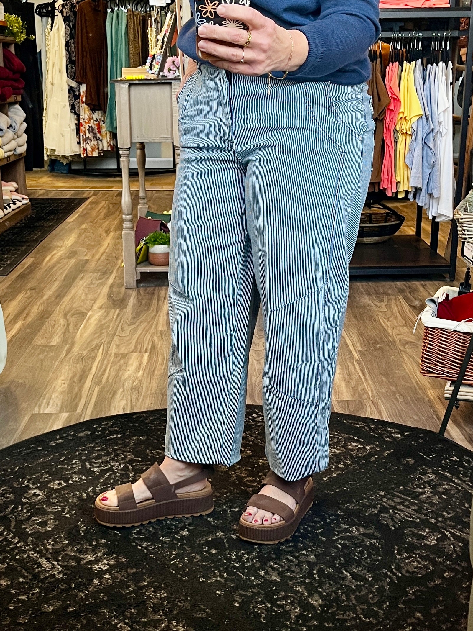 Charlie Stripe Denim