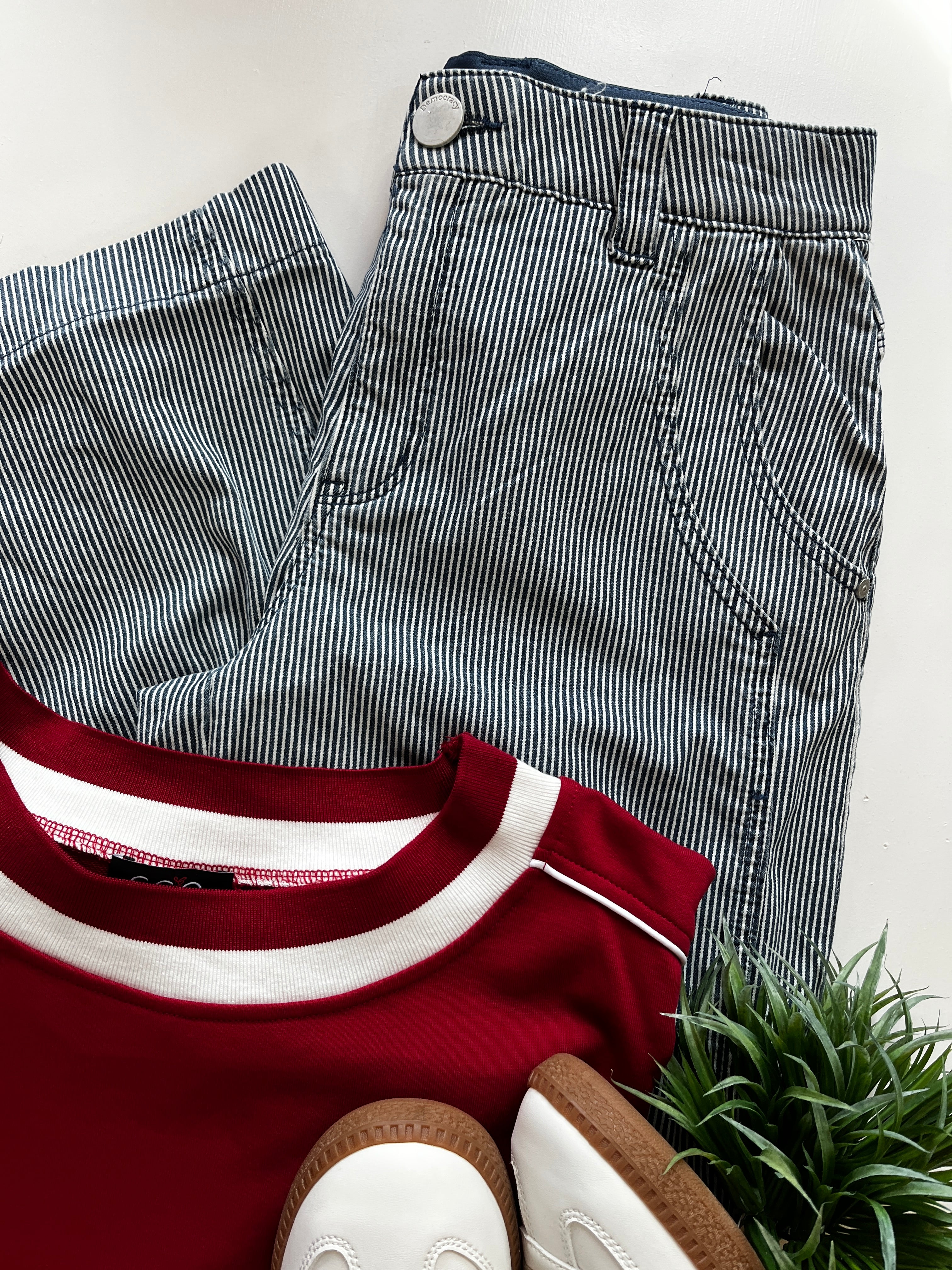 Charlie Stripe Denim