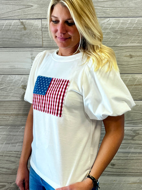 Bella Flag Tshirt