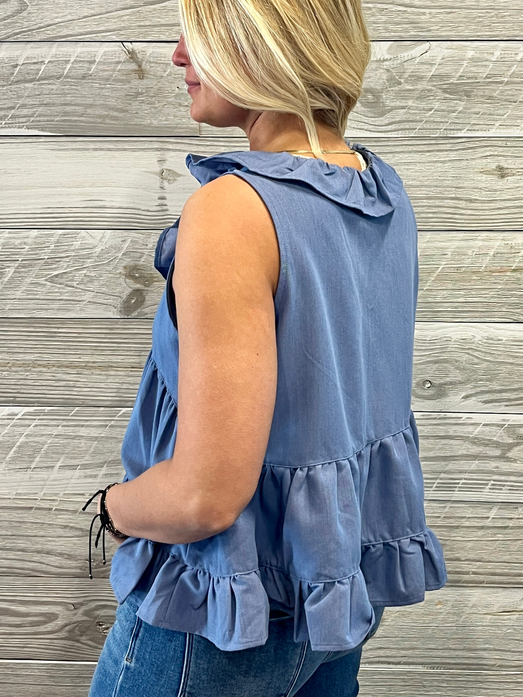 Reva Ruffle Top