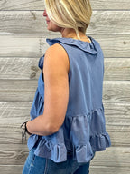 Reva Ruffle Top