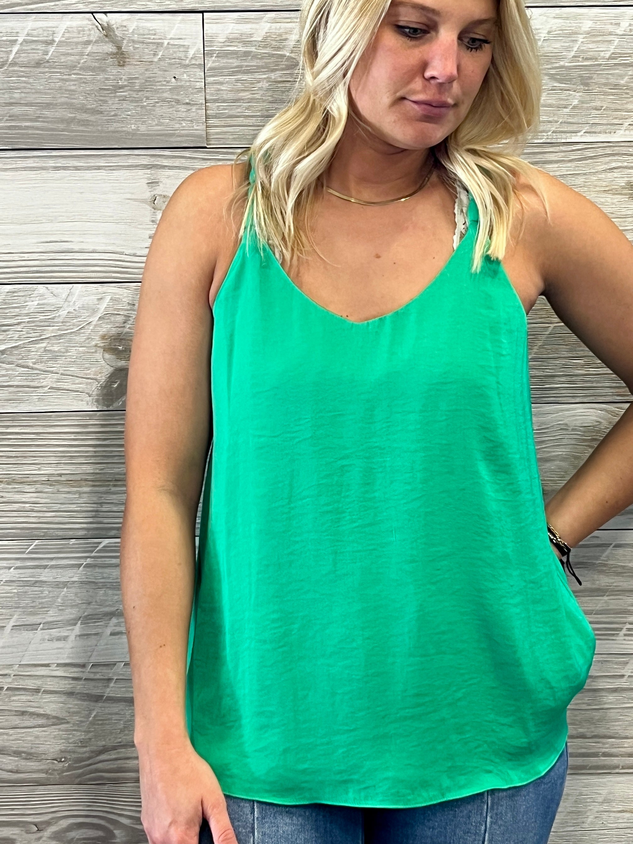 Dottie Green Tank