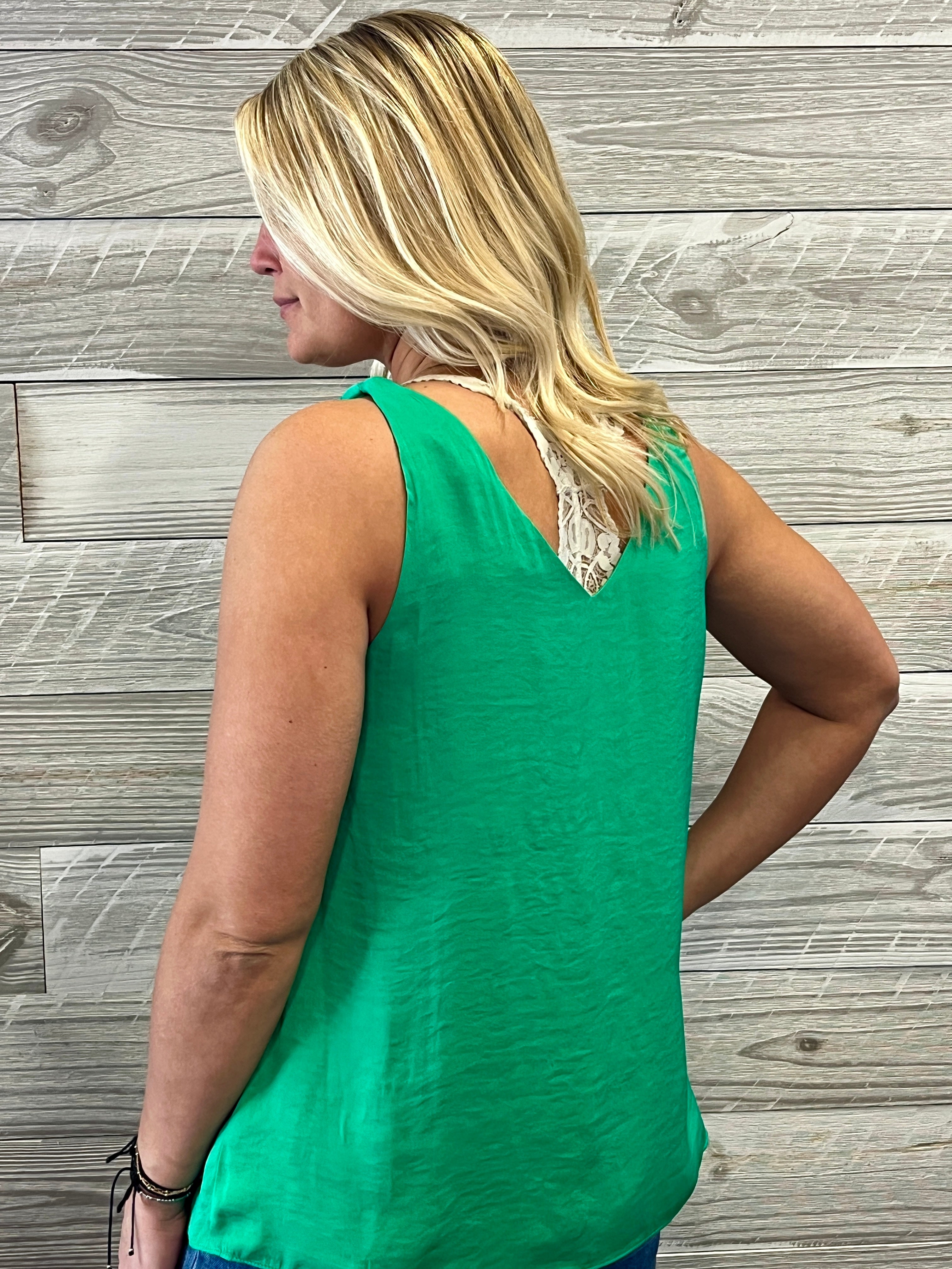 Dottie Green Tank