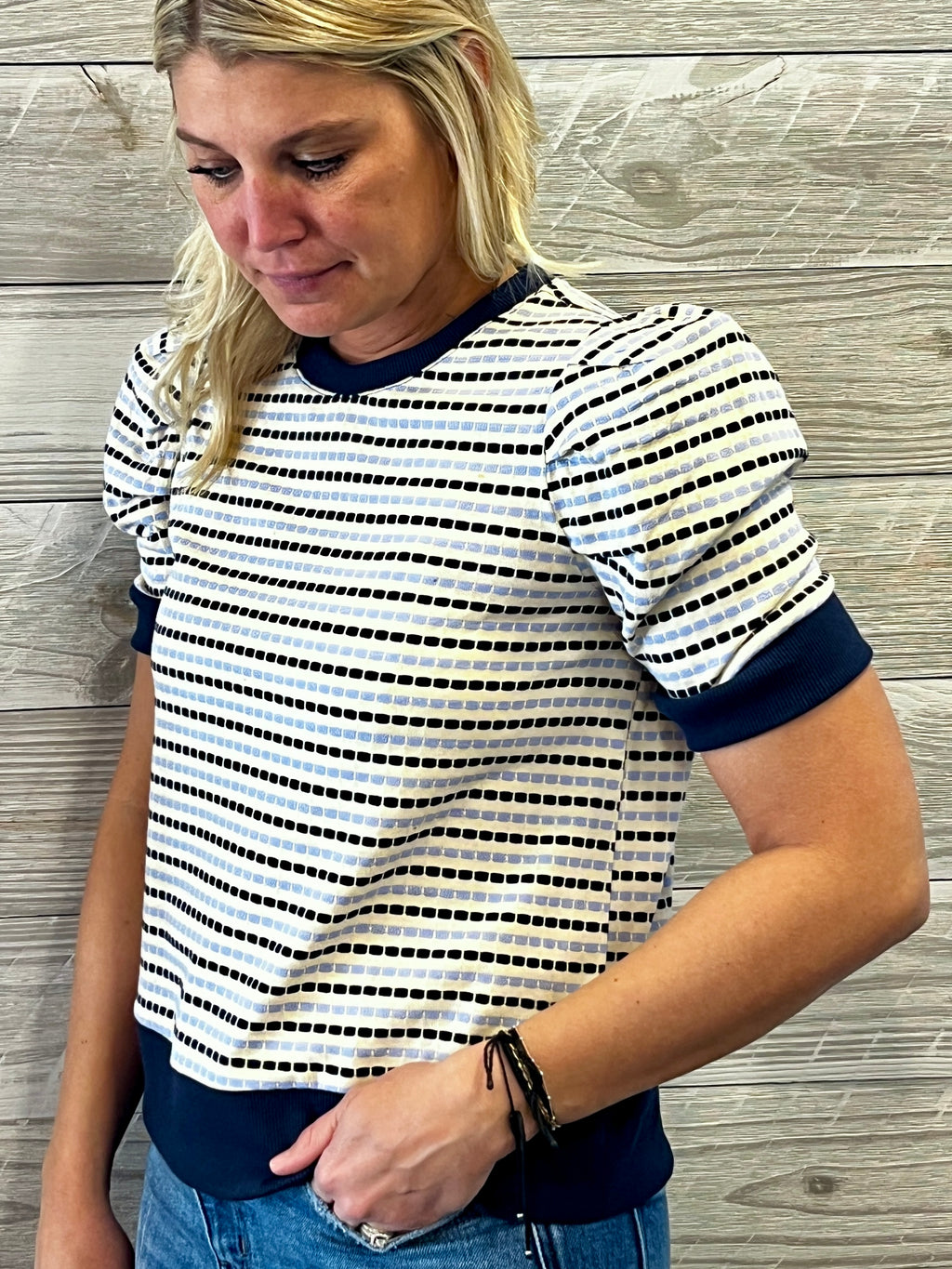 Samantha Patterned Top