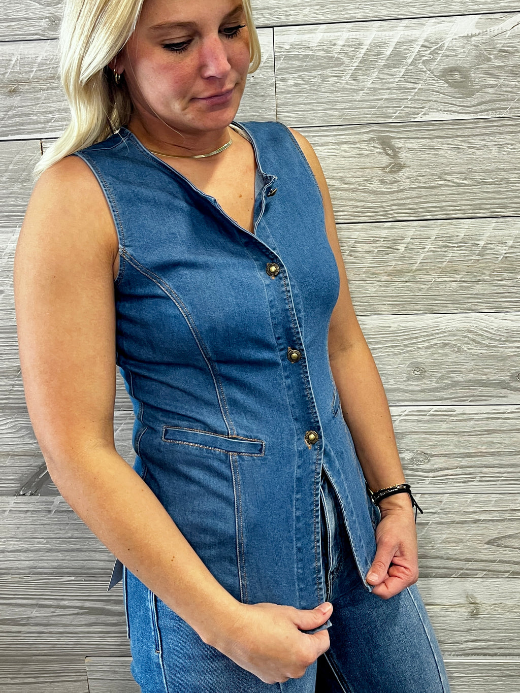Erica Denim Vest