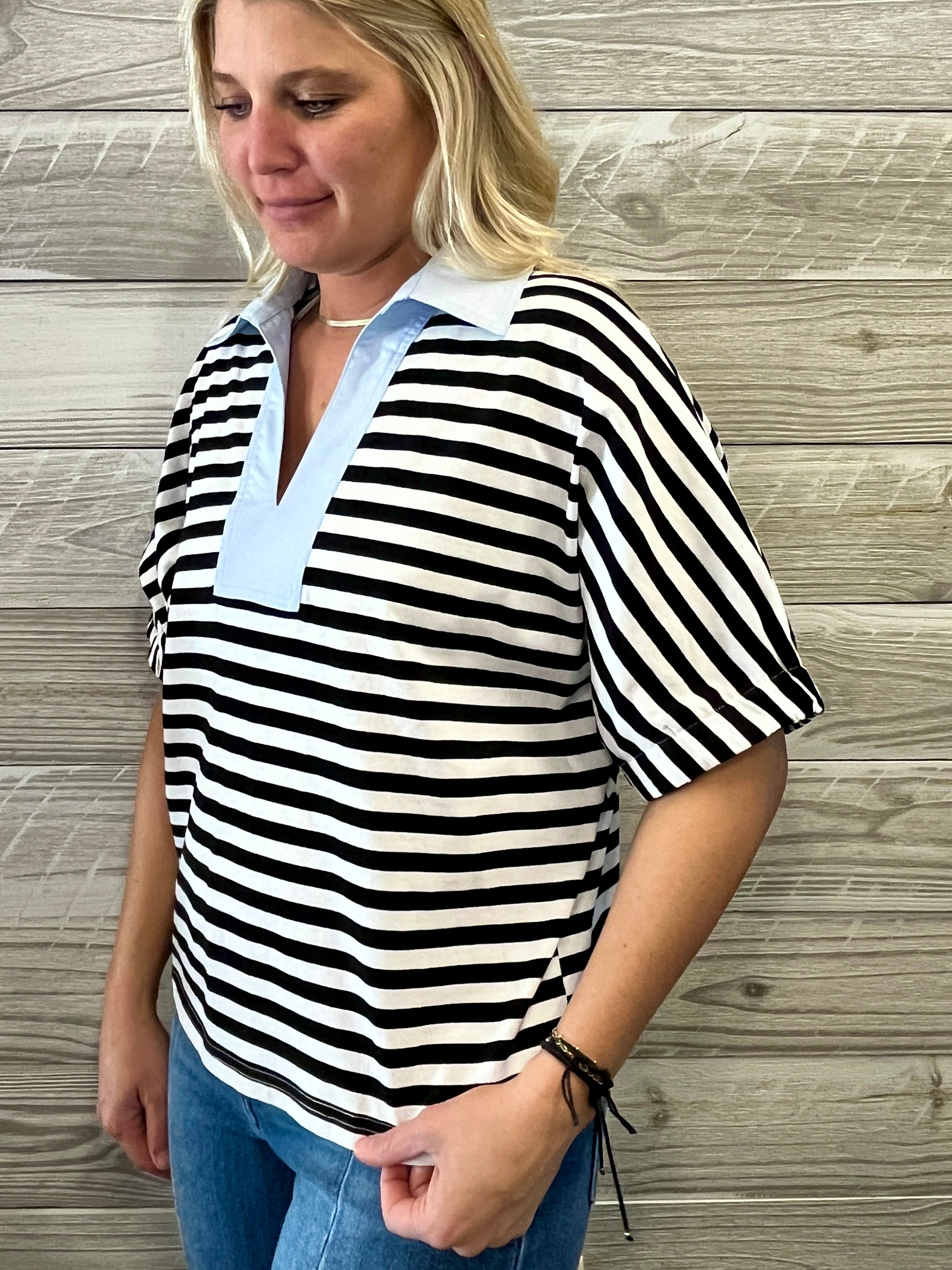 Kara Striped Top