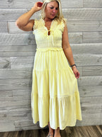 Rena Yellow Dress