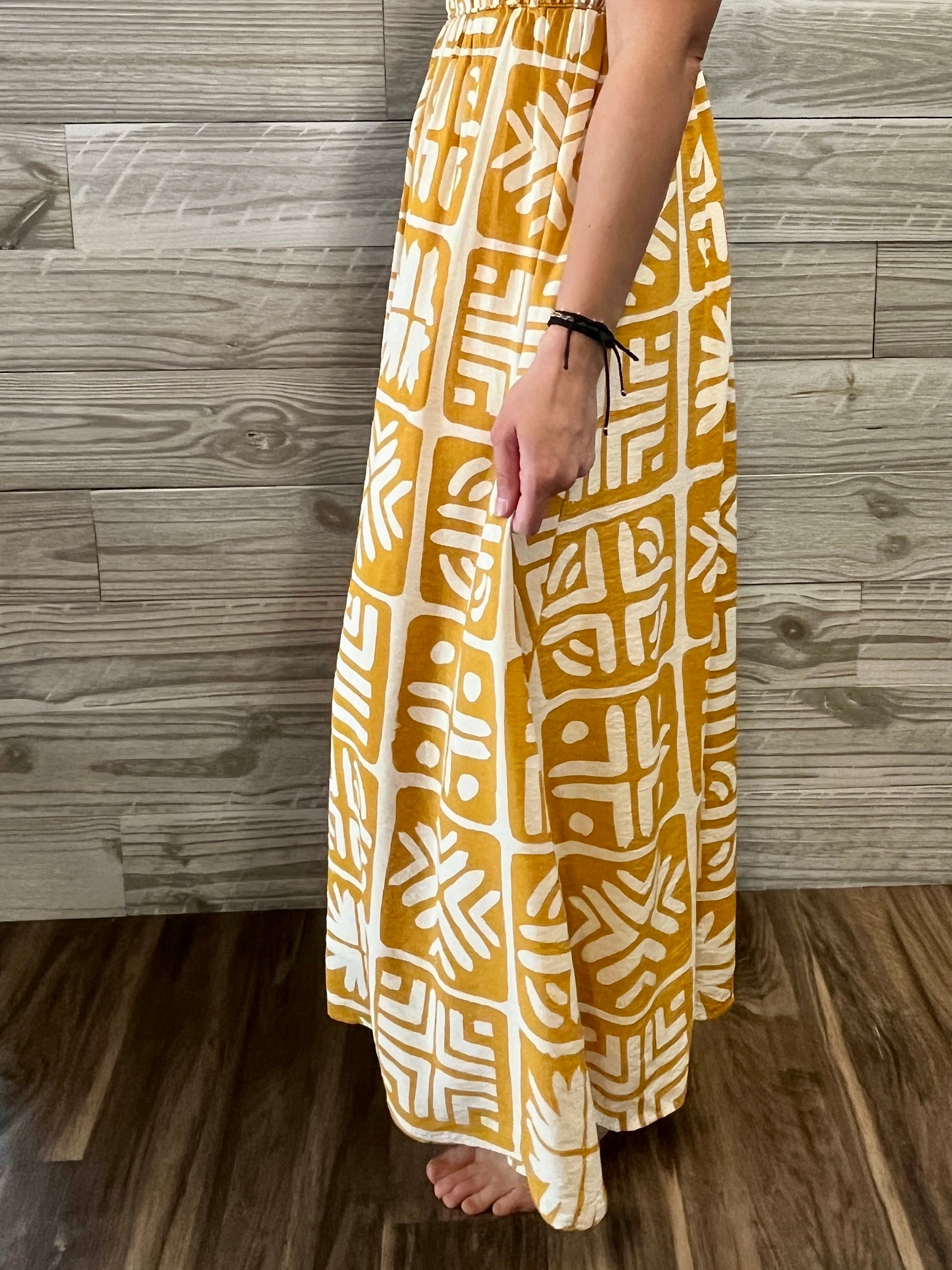 Cassandra Patterned Sundress