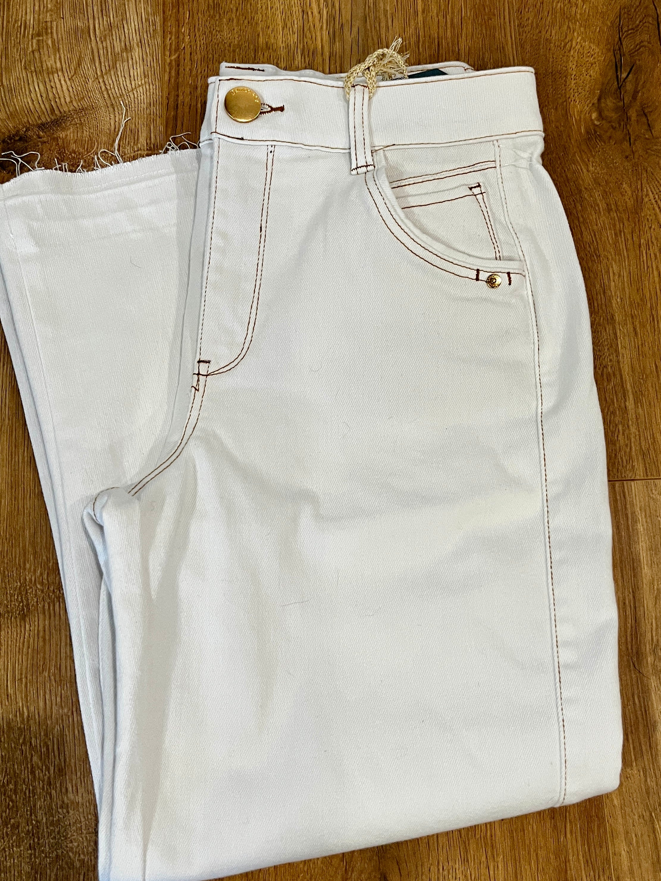 Democracy Whitney White Denim