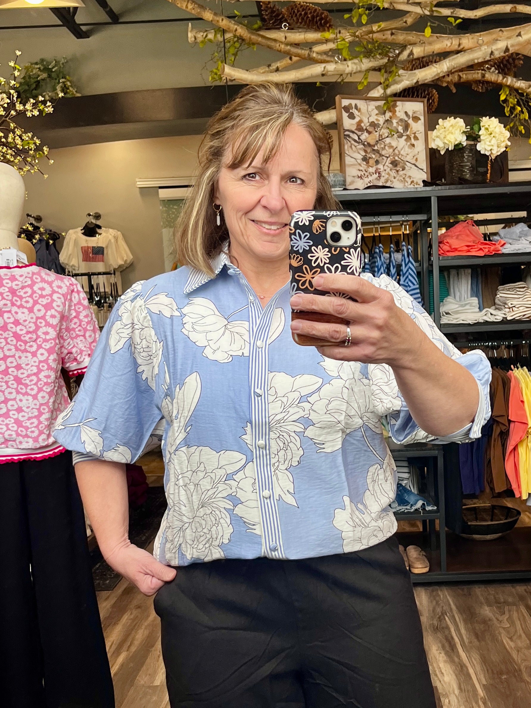 Shiloh Floral Top