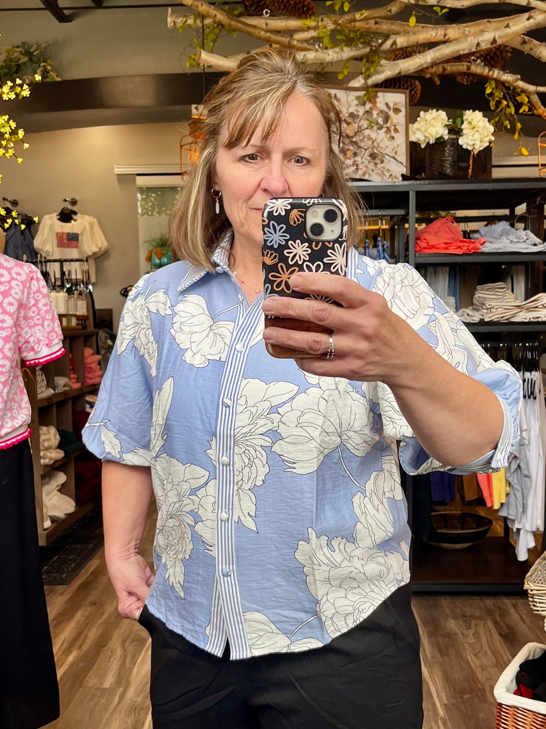Shiloh Floral Top