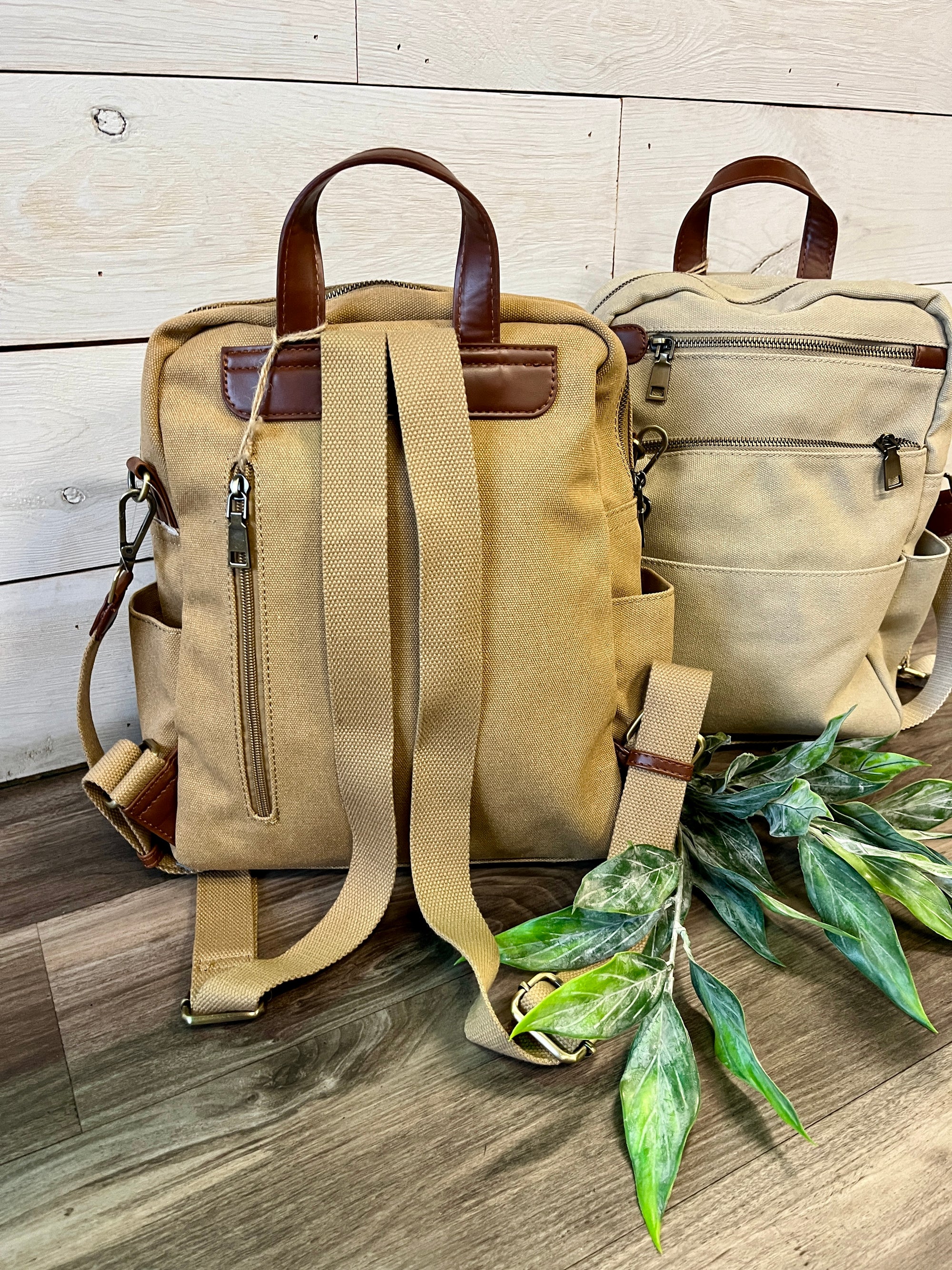 Willa Canvas Backpack