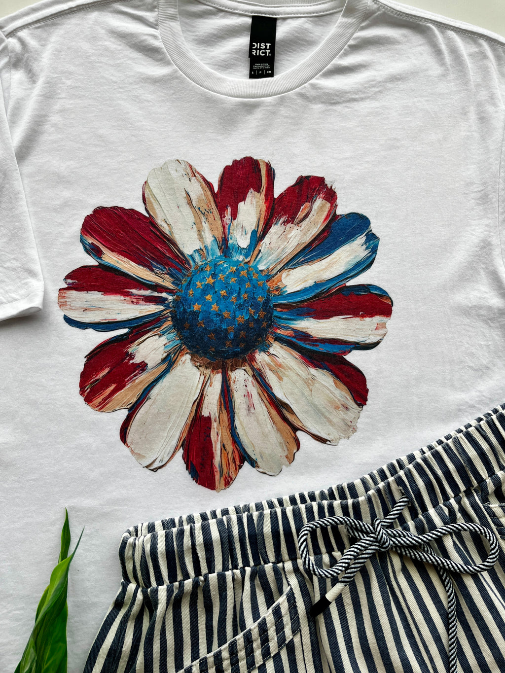 Patriotic Flower Tshirt