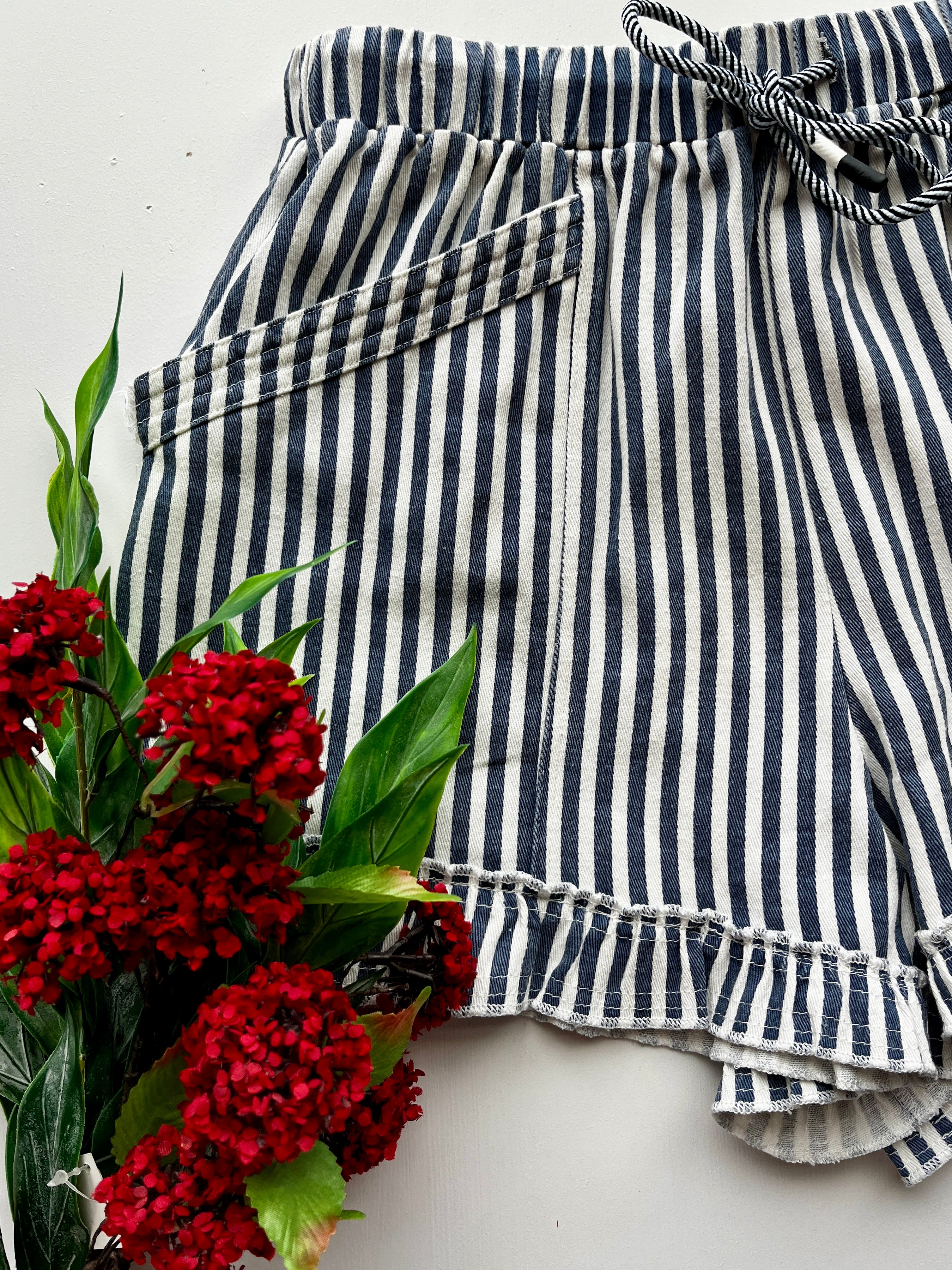 Boston Stripe Shorts