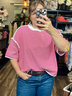 Eleanor Stripe Top