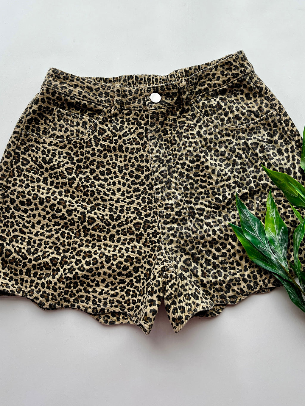 Lenny Leopard Shorts