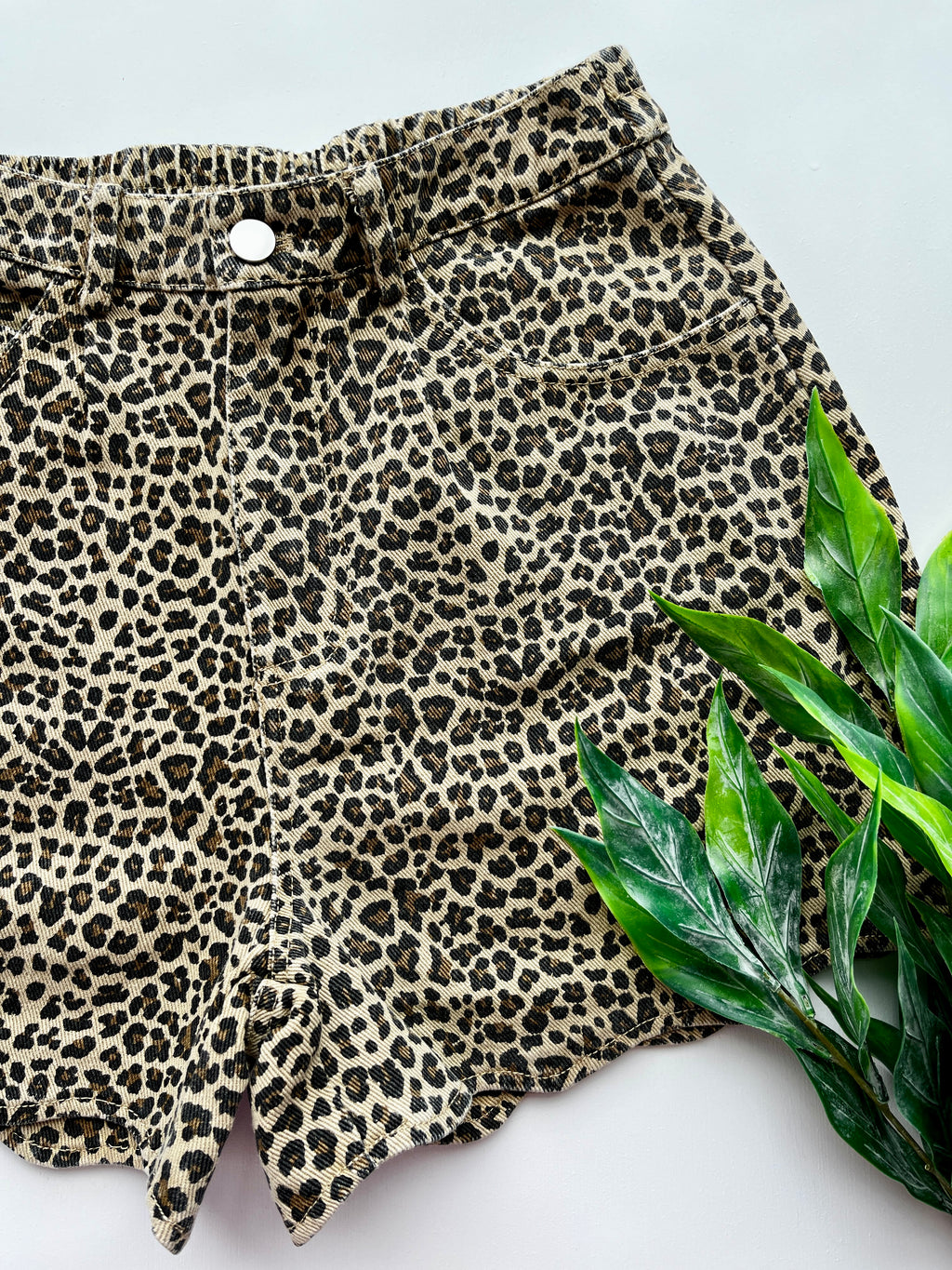 Lenny Leopard Shorts