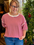 Eleanor Stripe Top