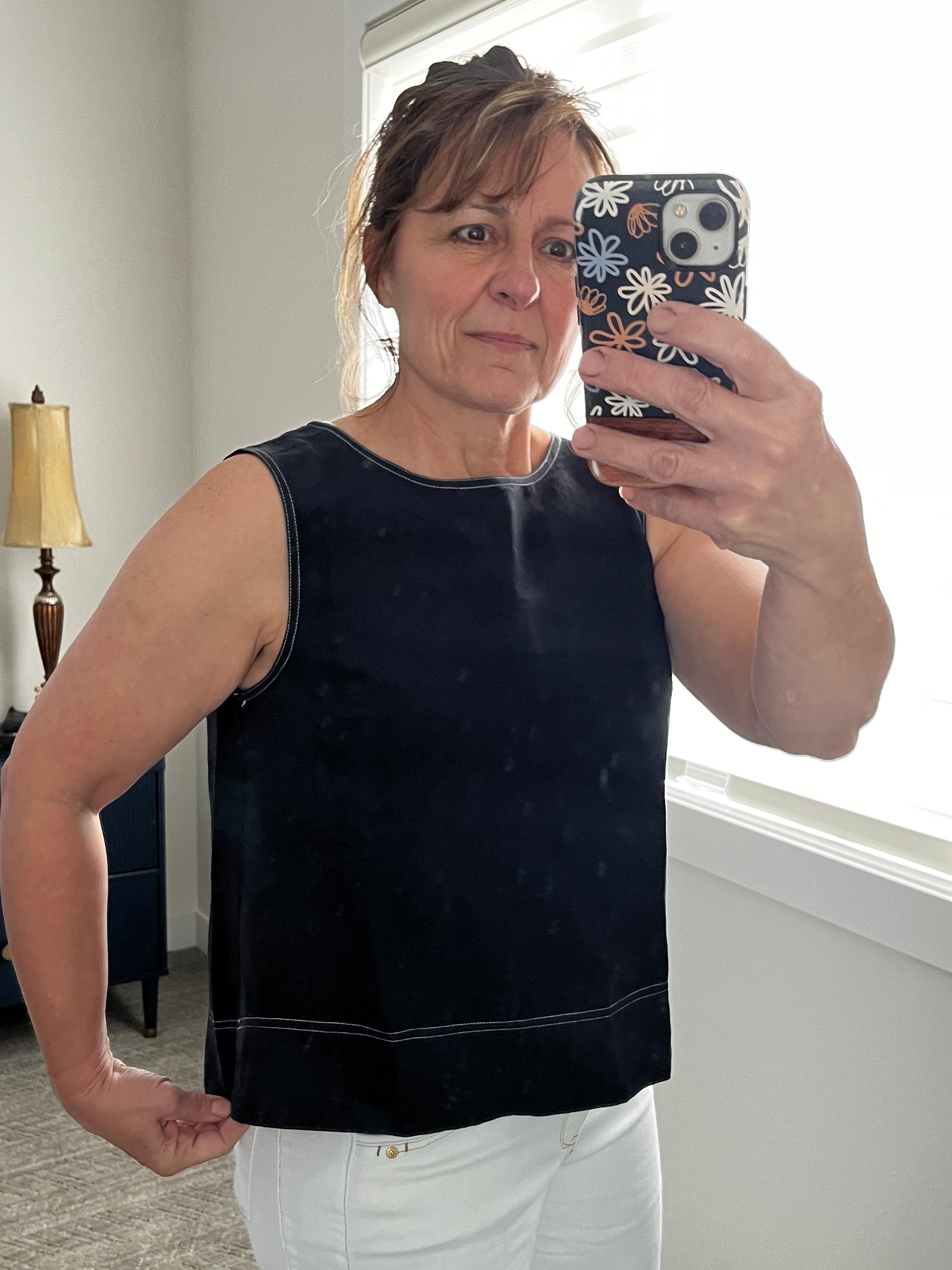 Chesney Charcoal Top