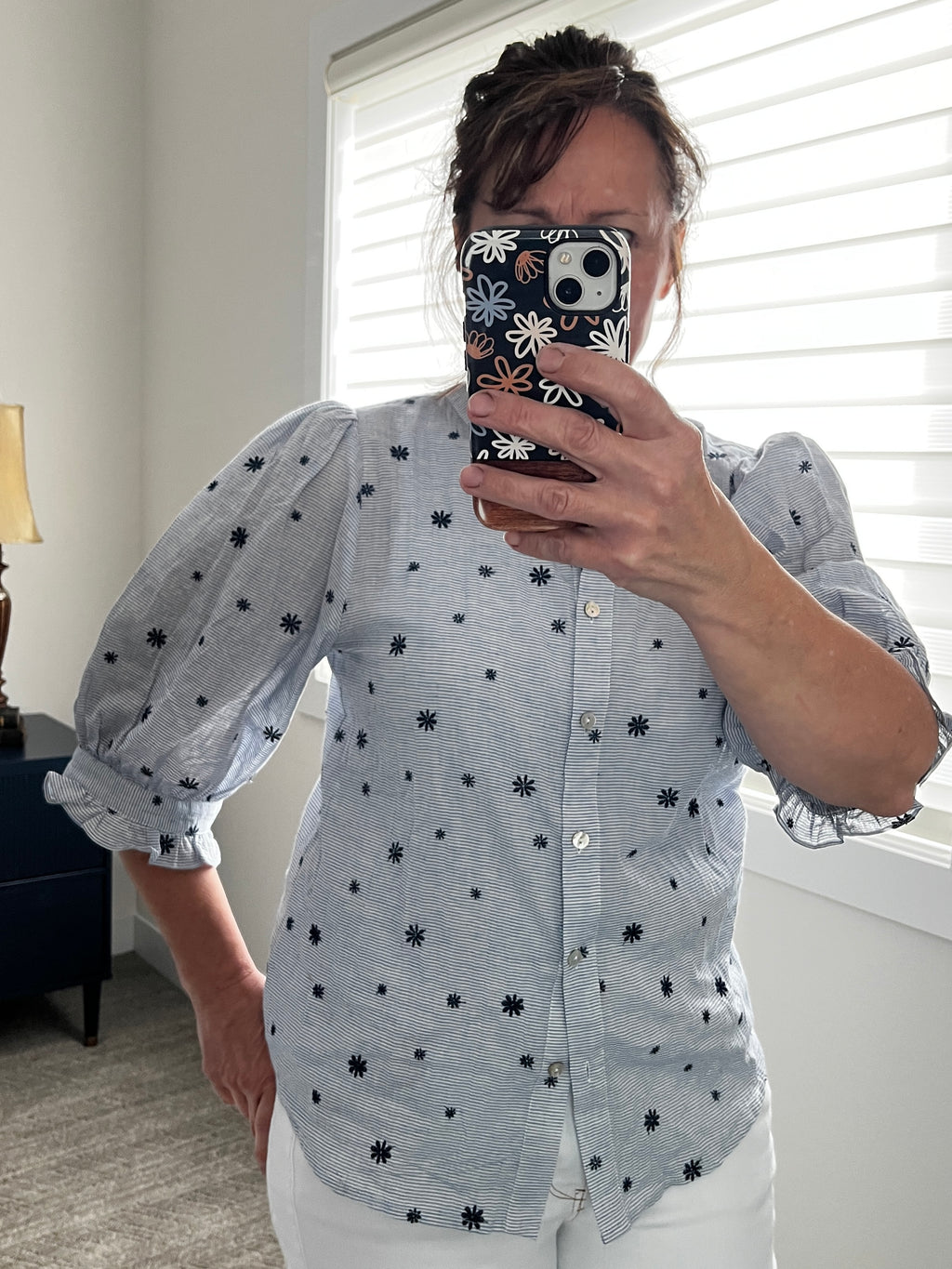 Tierney Navy Top