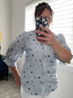 Tierney Navy Top