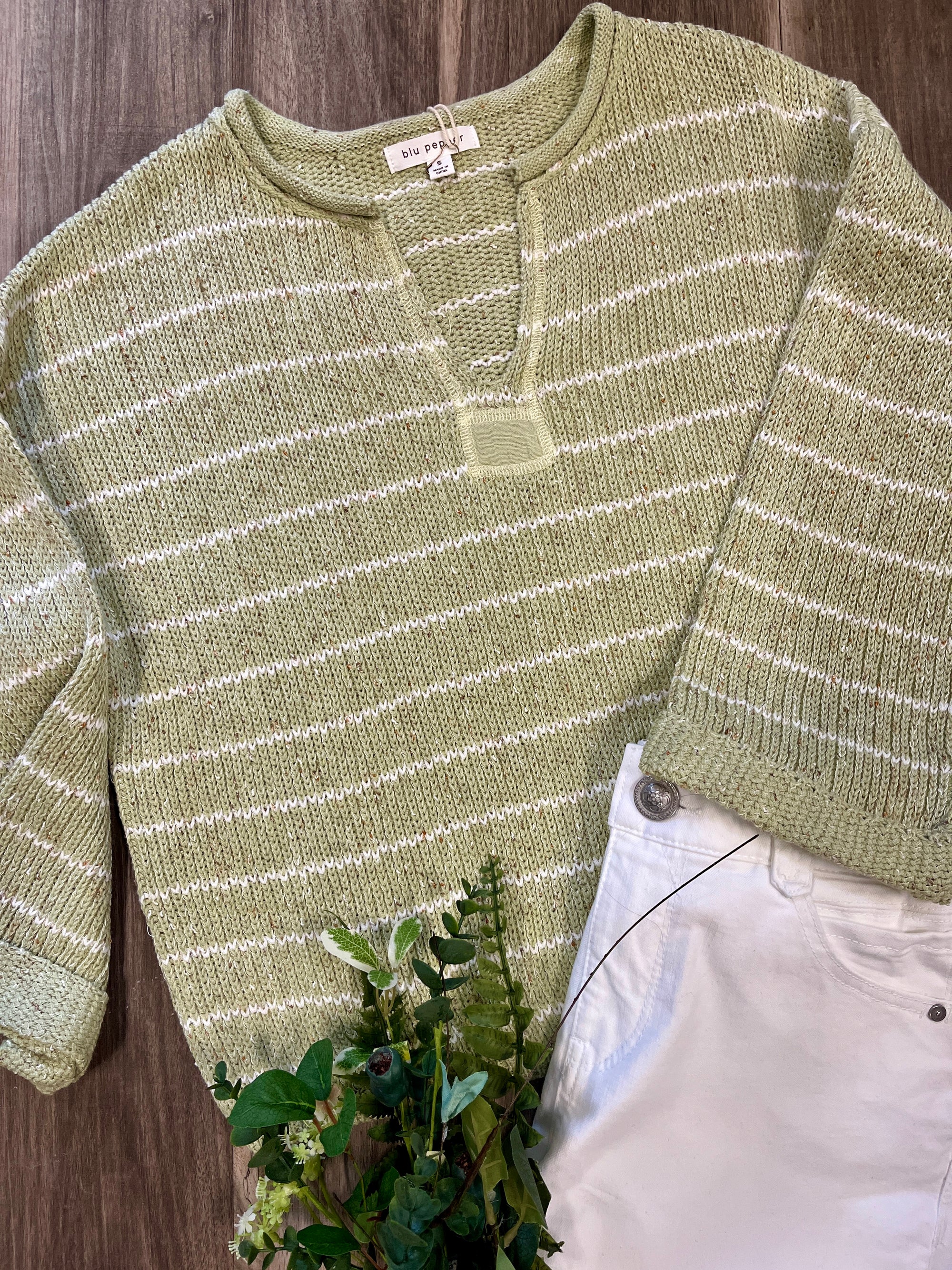 Megan Stripe Sweater