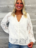 Lucy Button Top